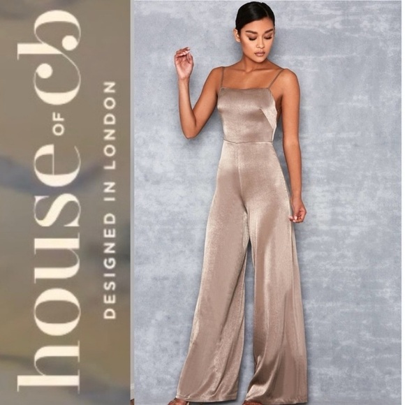 House of CB Mistress Rocks Serve It Jumpsuit - Picture 1 of 13